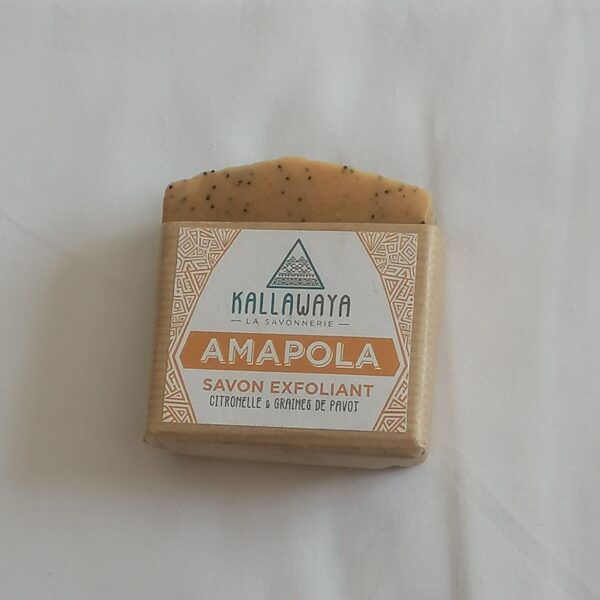 savon amapola exfoliant