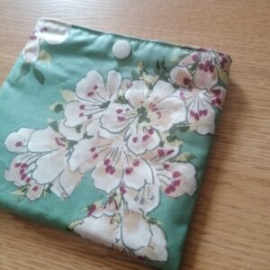 Pochette savon fleurs